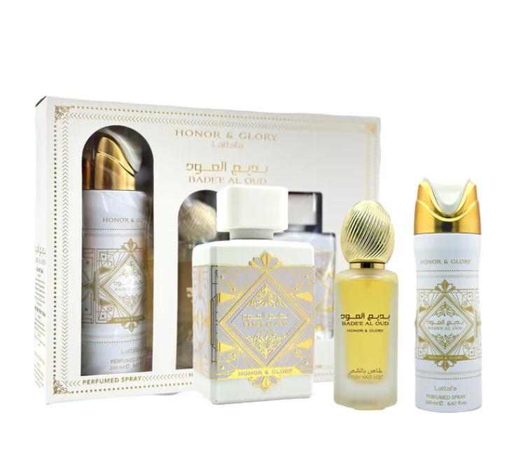 Lattafa Badee Al Oud Honor & Glory Gift Set